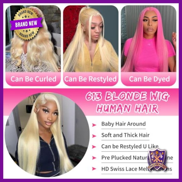 13x4 HD Lace Front Wig Human Hair 200% Density 10 Inch Glueless